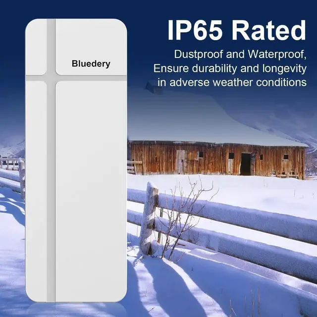 Outdoor Wireless Bridge Long Range | Dual Gigabit Ports, 18dBi High-Gain Antenna, IP65 Waterproof, Supports Starlink Signal Extension - Image 5