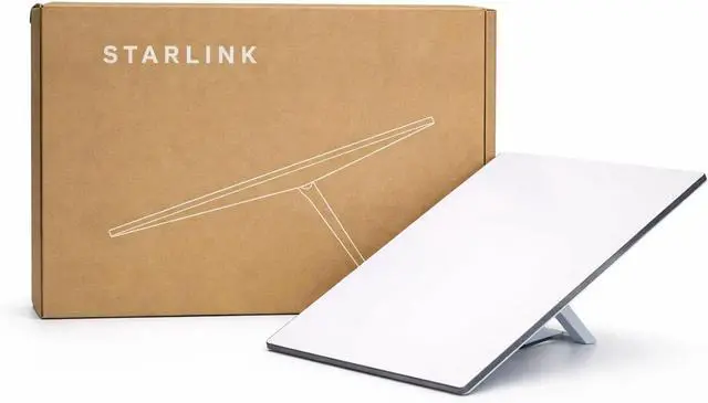 Starlink Standard 4X (New Gen) Premium Satellite Internet Kit, WiFi 6 Router, Fast & Reliable Connectivity Anywhere