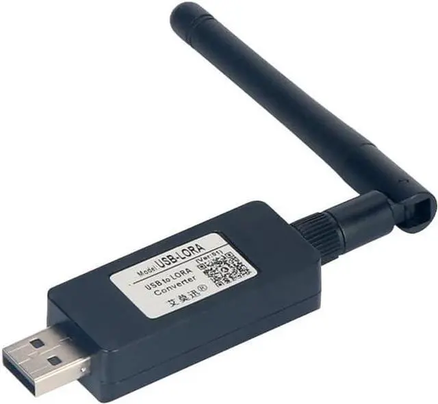LORA Wireless USB Transparent Data Transmission Radio Module RF Spread Spectrum PLC Remote 433M Debugging Transceiver Module x 2 PCS - Image 3