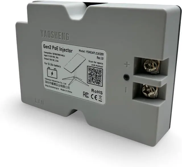 YAOSHENG PoE Injector for Starlink Gen2 - Image 3