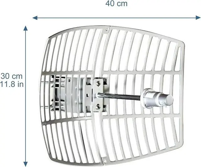 5.8GHz 5GHz 24dBi High-Gain WiFi Outdoor Directional Dish Antenna (5150-5850 MHz) N-Type Female Grid Parabolic - Image 5