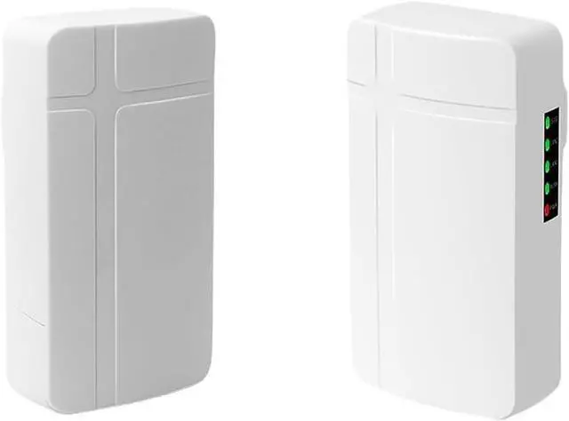 Tiny-Size 2.4GHZ Point to Point MultiPoint IP64 Waterproof Wireless Bridge ST208 (ST208E x 2 Sets (Standard Version))