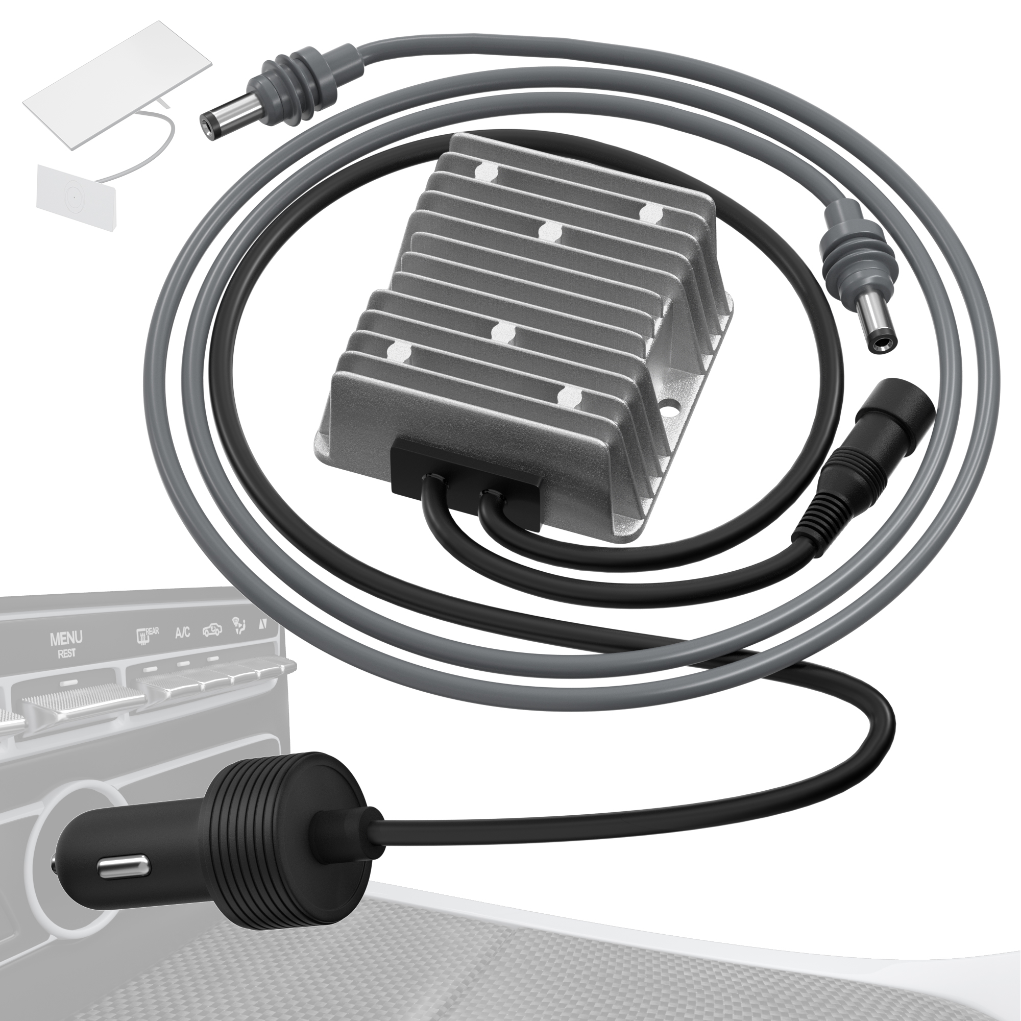 DC-DC57V4.5A-DR-14-DC2M Starlink Gen 3
Car Charger with 12V/24V to 57V Step-Up Power 4.5A Plug | Kenya