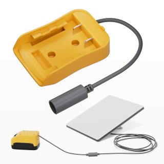 DE-DCF-0.3M Starlink Mini DC Power
Adapter with DC Female Socke for DeWalt 18V/20V Battery | Kenya