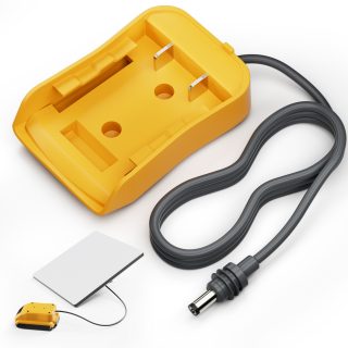 De-W1+DC2.1-1M Starlink Mini DC Power
Cable with Dewalt 18V-20V Battery Adapter – 3.28FT/1M | Kenya