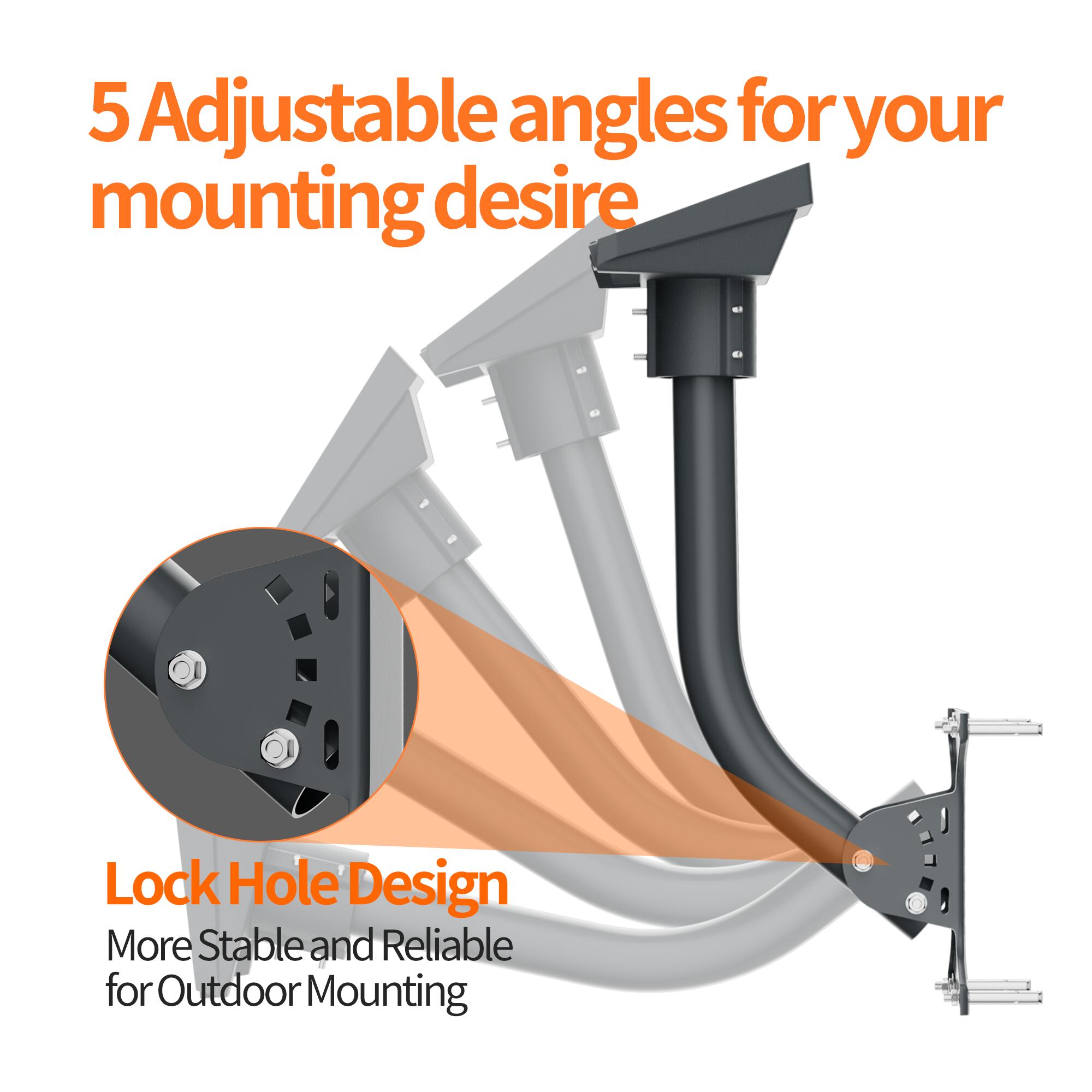 GEN3-DM1-WM1 Starlink Gen 3 Wall and Roof
Mount Kit with Pipe Adapter and Pole | Kenya - Image 3