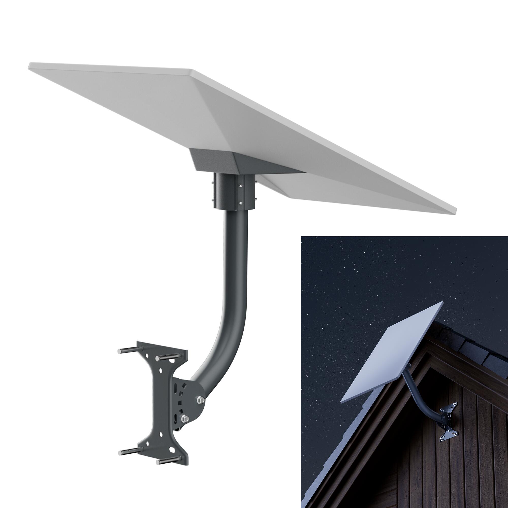 GEN3-DM1-WM1 Starlink Gen 3 Wall and Roof
Mount Kit with Pipe Adapter and Pole | Kenya