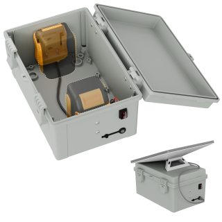 KG20X30X17-DE-DC2.1 Starlink Mini Dual
Dewalt 18V/20V Battery Adapter Box with DC Plug & Switch | Kenya