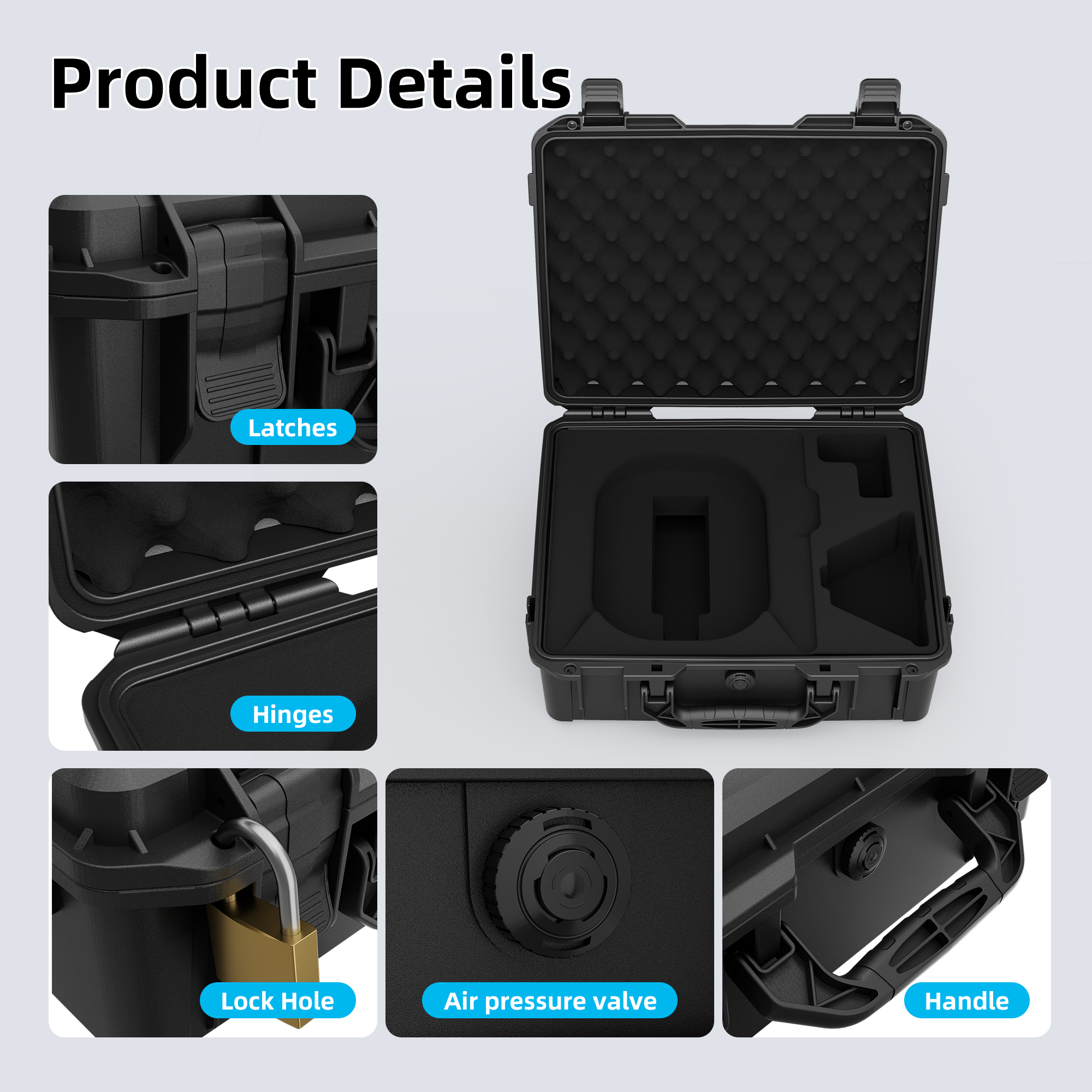 MINI-BAG10 Starlink Mini Black Hard
Protective Travel Case with Organized Storage | Kenya - Image 3