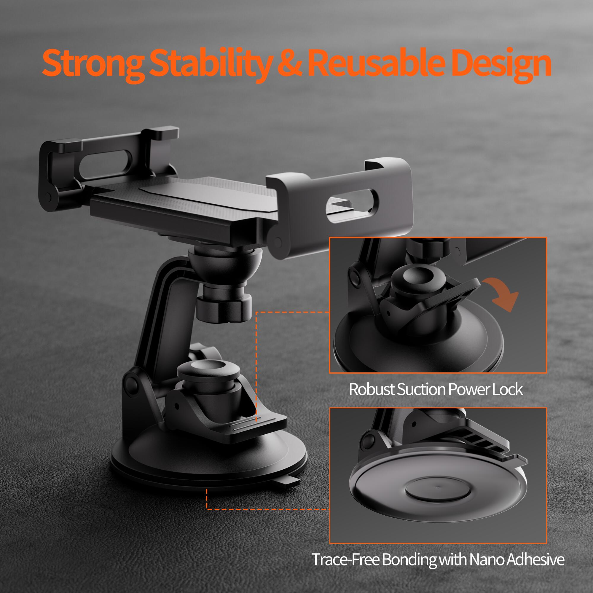 MINI-BR10 Universal Stand Tablet and
Phone Car Holder fit Starlink Mini – 5.52?- 11.02? | Kenya - Image 3