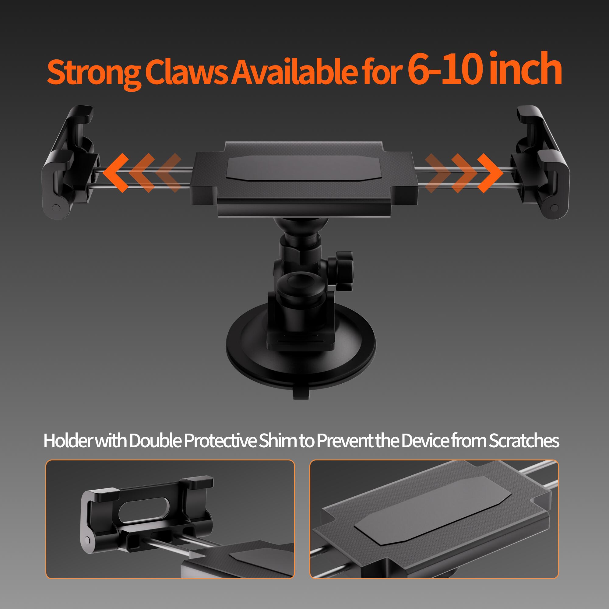 MINI-BR10 Universal Stand Tablet and
Phone Car Holder fit Starlink Mini – 5.52?- 11.02? | Kenya - Image 2