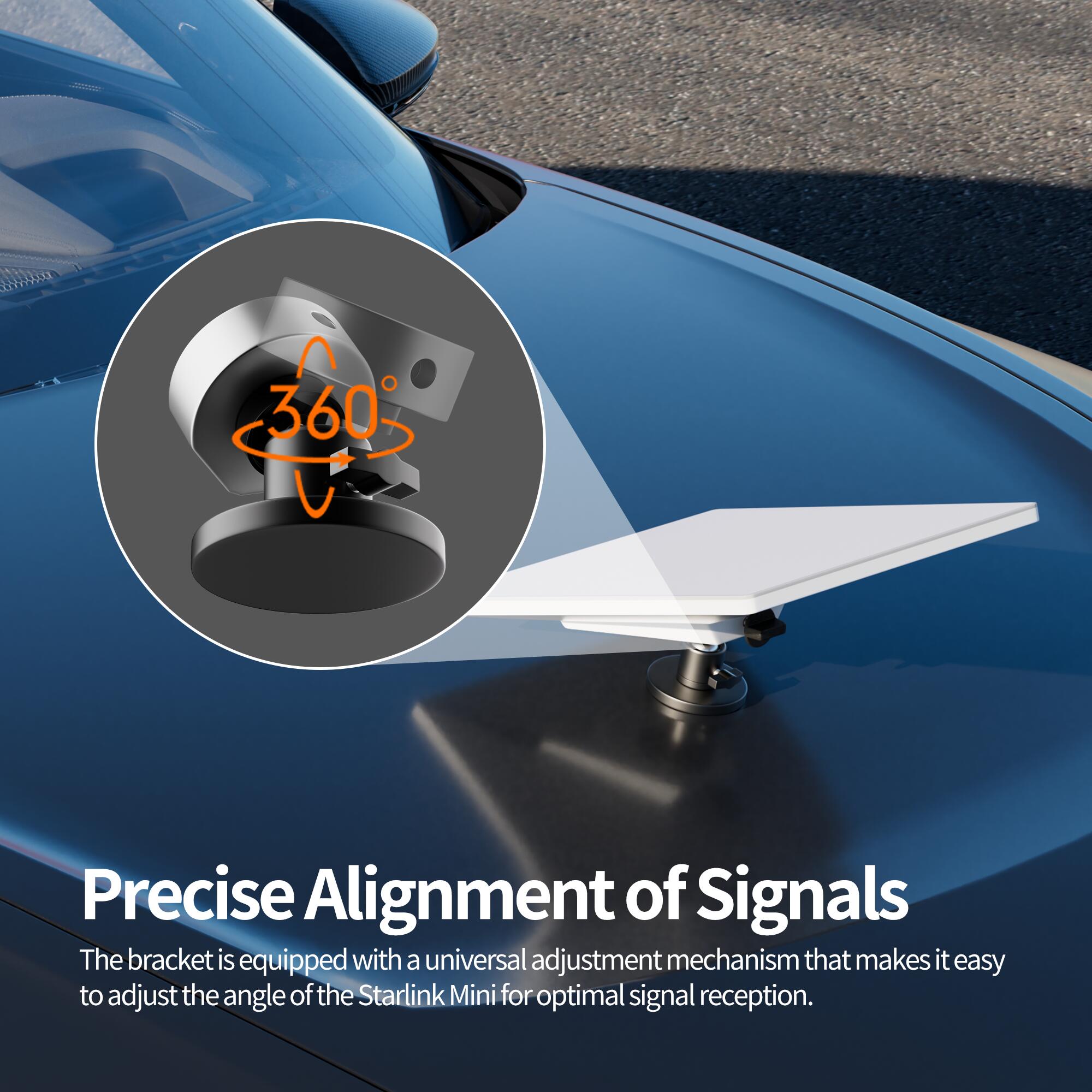 MINI-BR12 360° Adjustment Starlink Mini
Magnetic Roof Mount with Mount Adapter | Kenya - Image 4