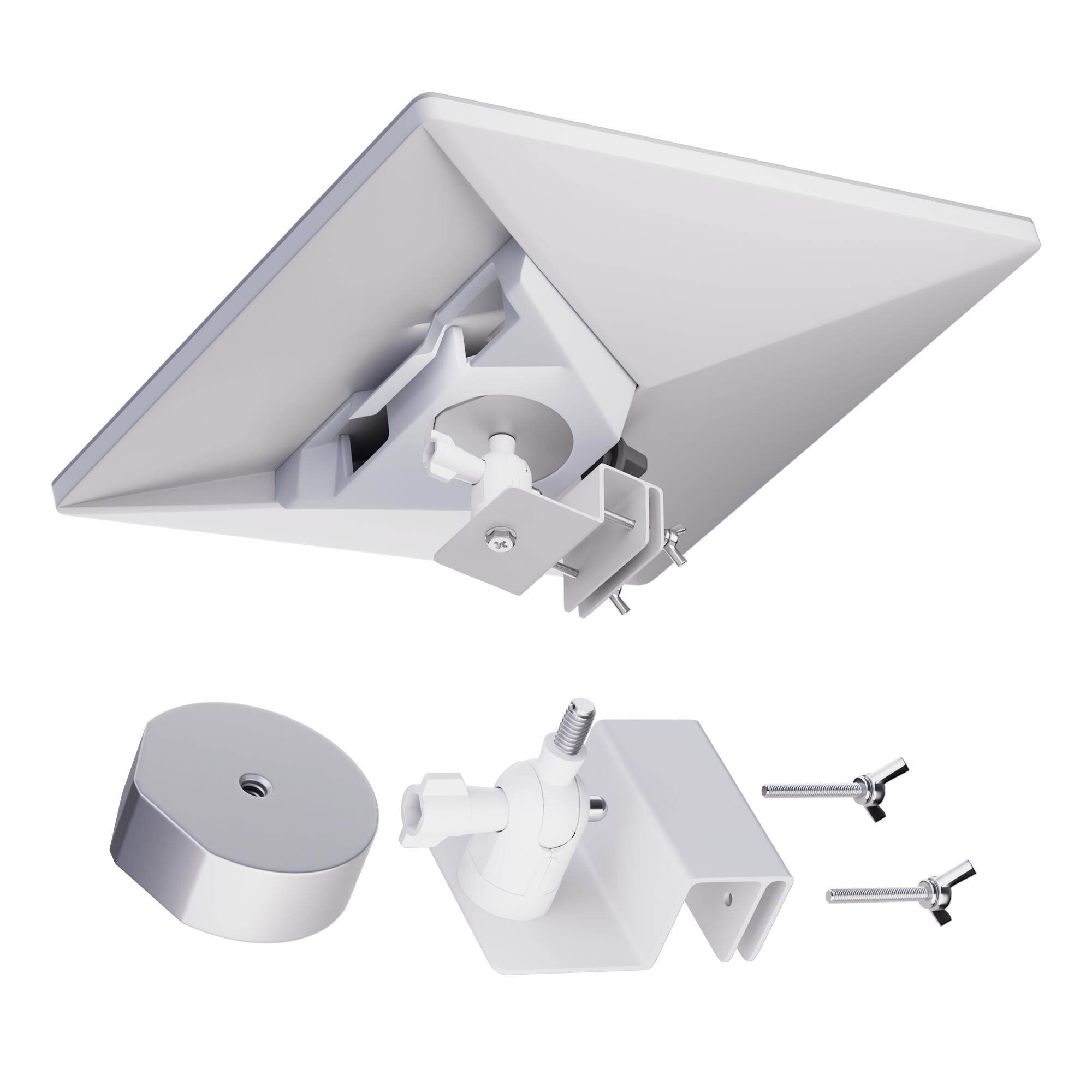 MINI-BR3 Starlink Mini Adjustable Gutter
Mount with Tripod Adapter Fits Original Pipe Adapter | Kenya
