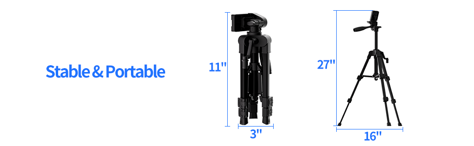 MINI-BR6 Starlink Mini Portable
Extendable Tripod with 1/4 Inch Nut Tripod Adapter – 11? to 27? | Kenya - Image 6