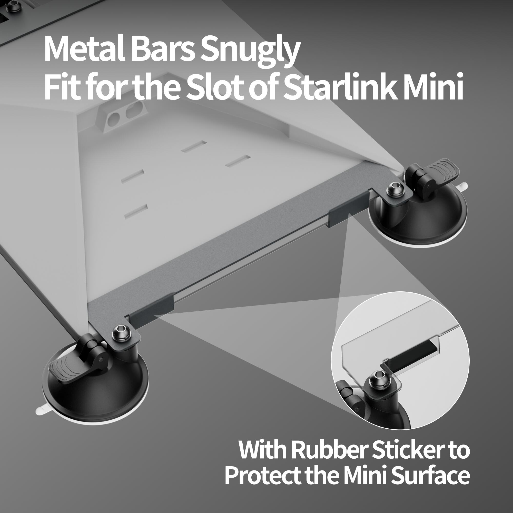 MINI-BR8 Starlink Mini Suction Cup Mount
Kit for Car Windows and Sunroofs | Kenya - Image 4