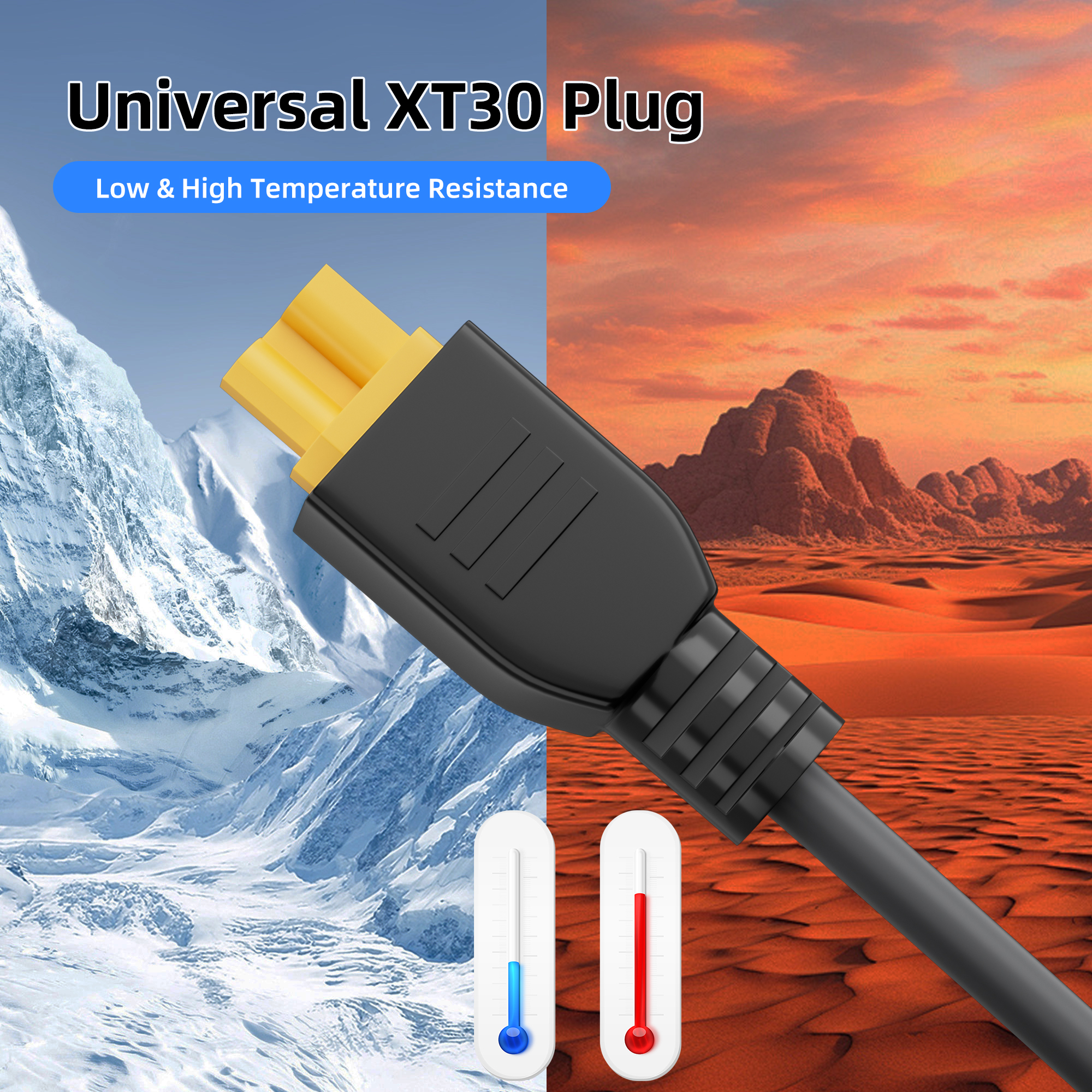 MINI-DC-XT30F Starlink Mini XT30 Female
to DC Plug Adapter Power Cable – 18AWG – 3.28FT/1M | Kenya - Image 4