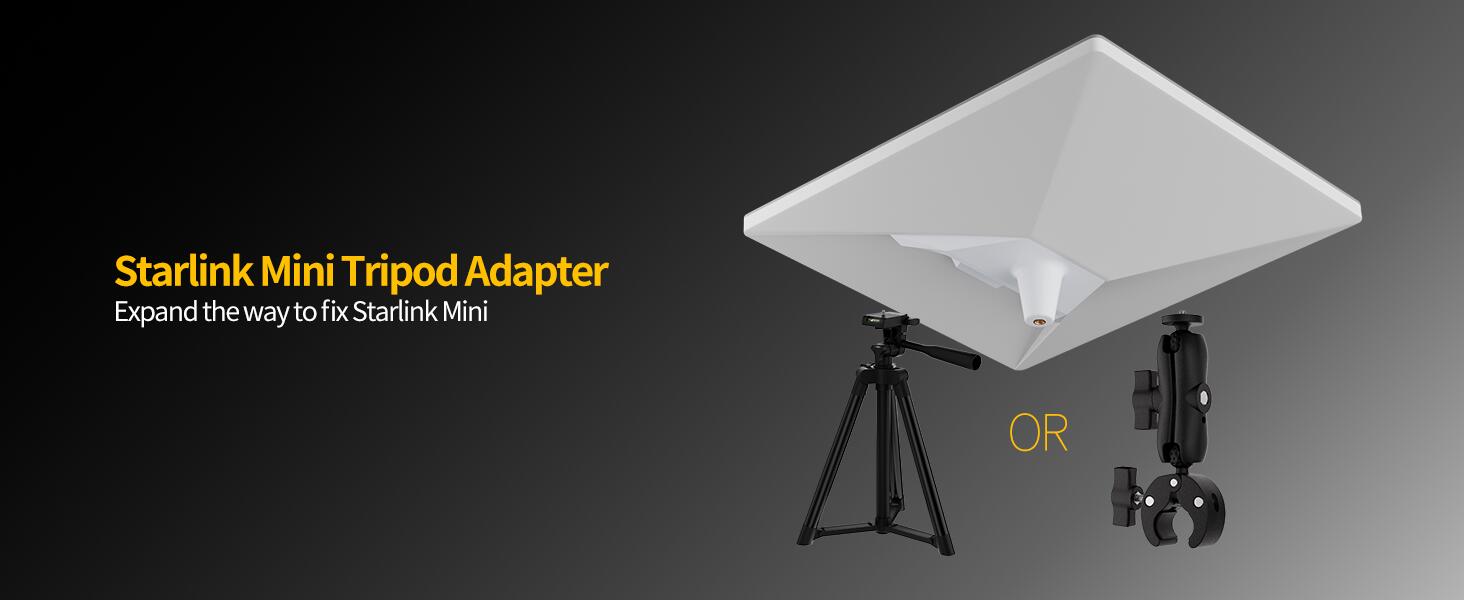 MINI-DM1 Starlink Mini Tripod Mount
Adapter for 1/4?-20 Threaded Pattern Tripod | Kenya - Image 6