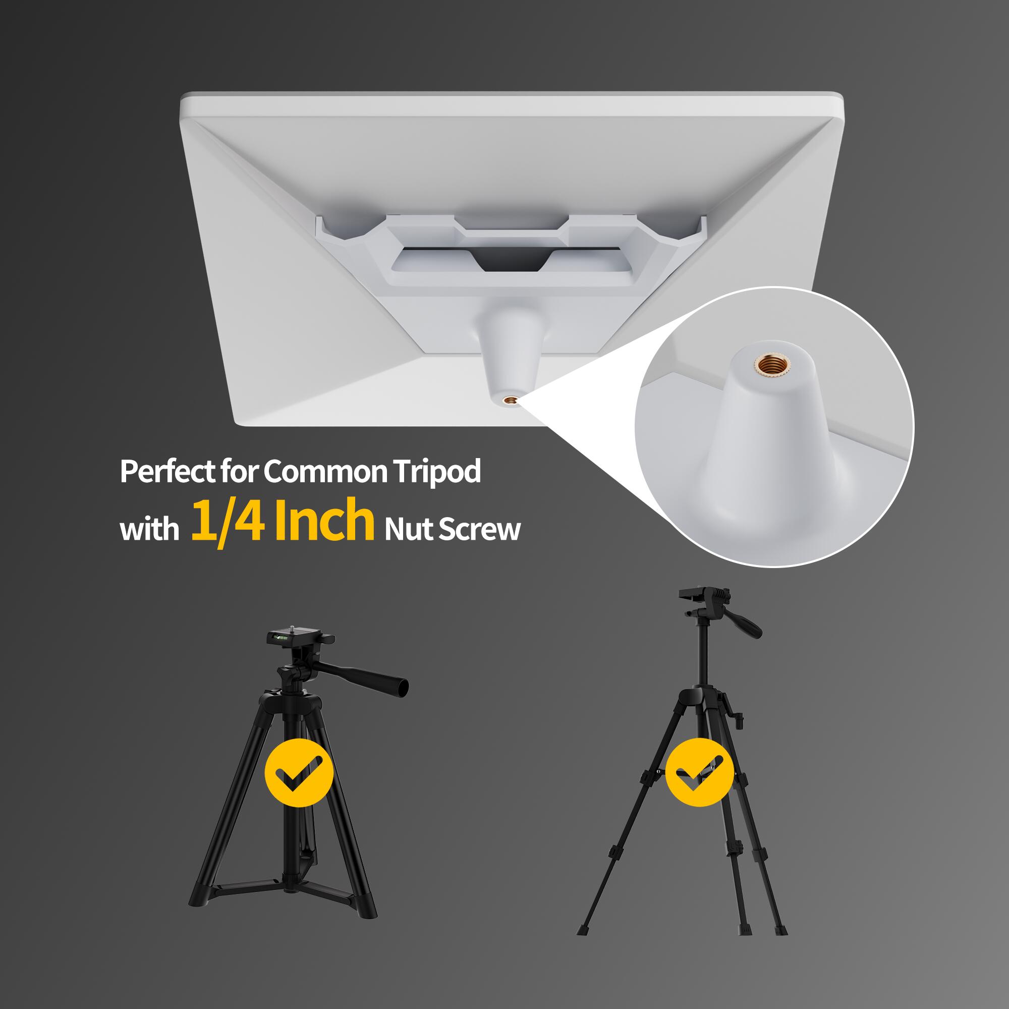 MINI-DM1 Starlink Mini Tripod Mount
Adapter for 1/4?-20 Threaded Pattern Tripod | Kenya - Image 2