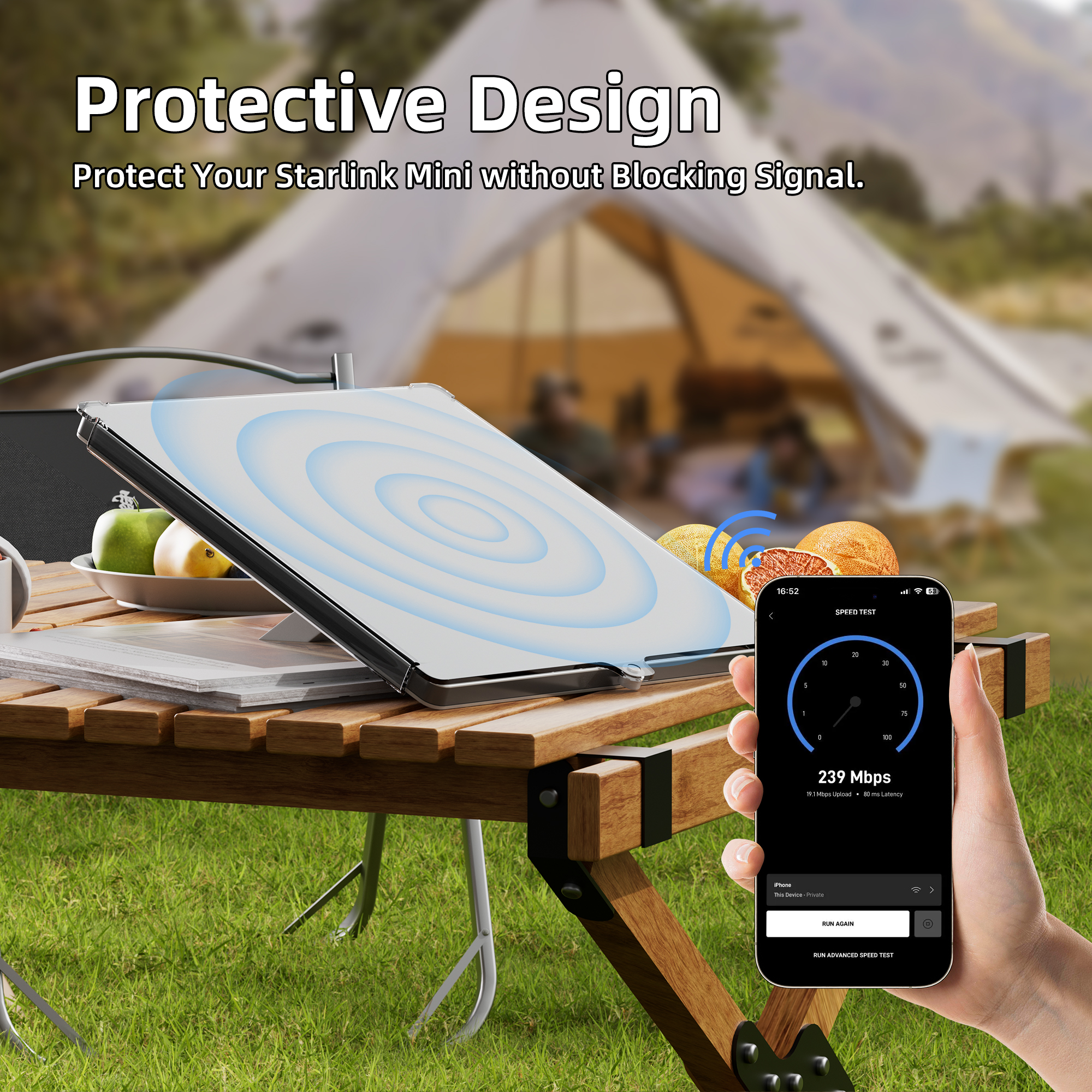 MINI-PC3 Starlink Mini HDPE Hard
Protective Cover Impact Resistant & Scratch Resistant | Kenya - Image 4