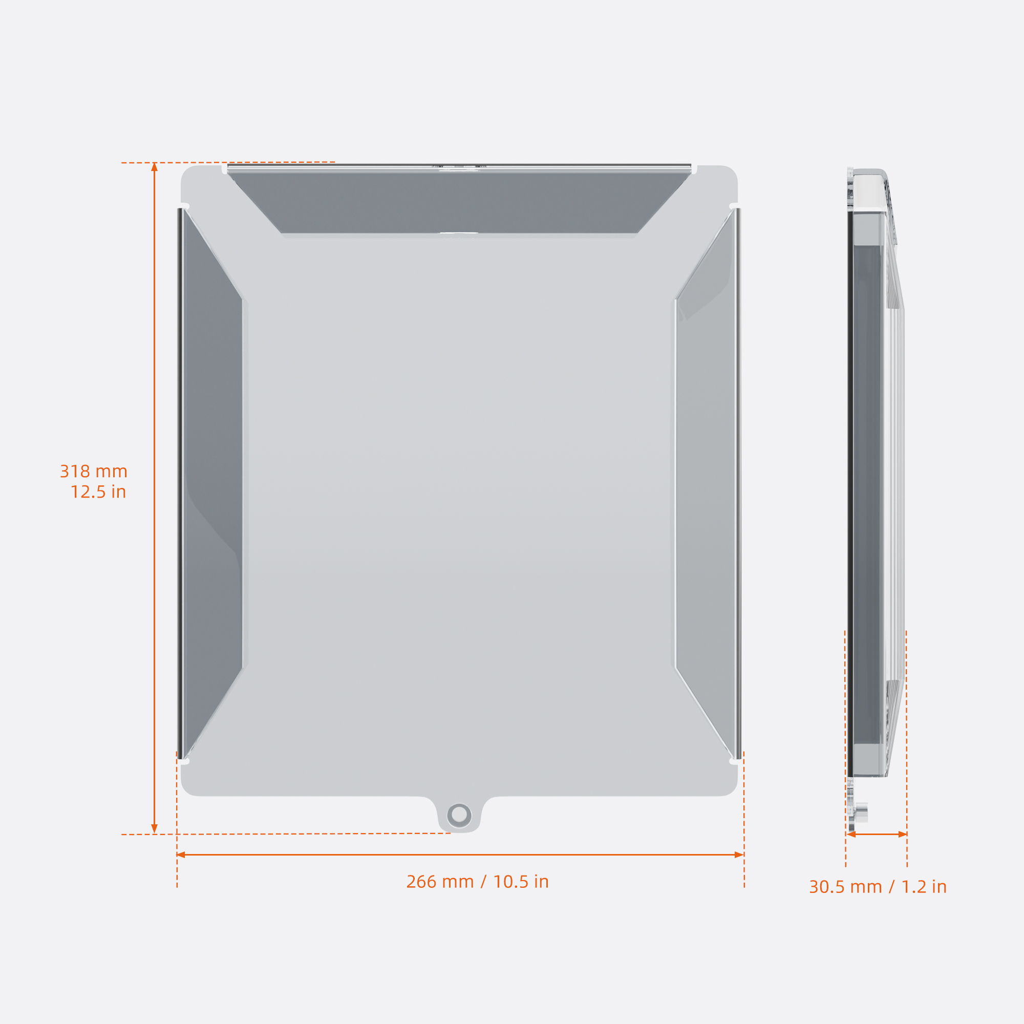 MINI-PC3 Starlink Mini HDPE Hard
Protective Cover Impact Resistant & Scratch Resistant | Kenya - Image 2