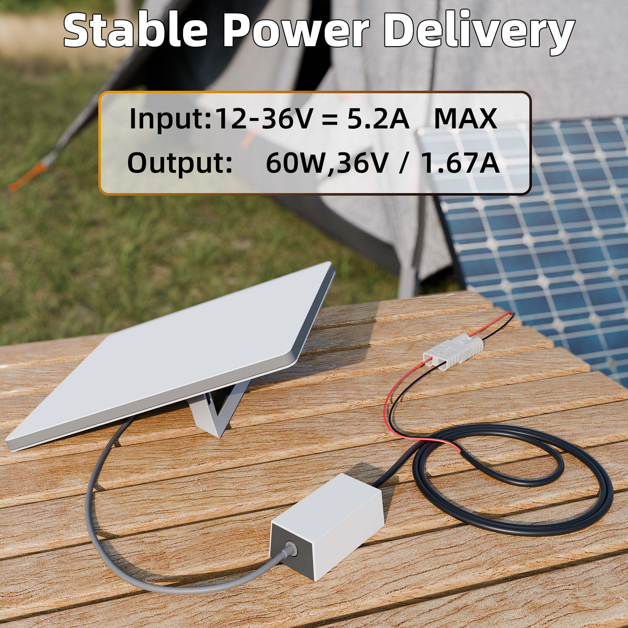 MINI-POW-AP50 Starlink Mini DC Power
Converter with Anderson Plug 12V-36V to 36V Step-Up for RV, Solar, Off-Grid
Use | Kenya - Image 2