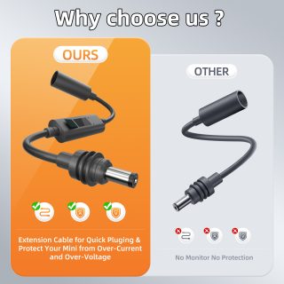 MINI-DC-DCF-VA Starlink Mini DC to DC
Female Adapter with Digital Volt/Amp Display | Kenya