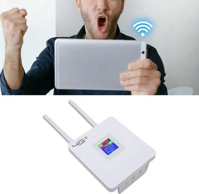 4G LTE Modem Router with SIM Card Slot, Dual External Antennas, Office/Home/Travel Router - Image 5