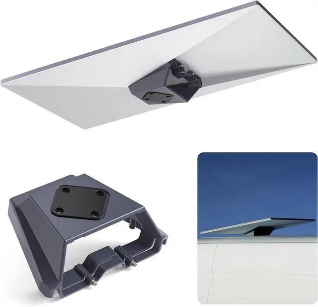 XLTTYWL Starlink Gen 3 Mount, Premium Heavy Duty Starlink Gen3 Standard Mobility Roof Mount with Router Mount for Starlink Flat Standard Dishy - Image 2