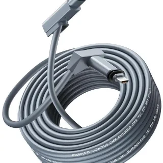Starlink Gen 2 Cable 150FT, ONLY for Gen 2 Rectangular Dish, Waterproof Replacement Cord for Starlink Gen 2 Standard Actuated Kit, High-Speed PoE Cable, NOT for Gen 3/Mini/Round Dish