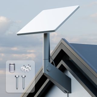 Wallmount-DM6 Starlink Mini Wall Mount
Bracket Kit 360° Adjustable with Installation Hardware Accessories | Kenya
